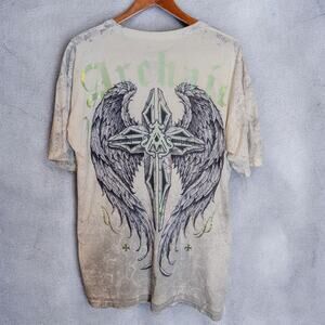 Vintage 2000s Archaic by Affliction “Death or Glory” Graphic Tee Size XL